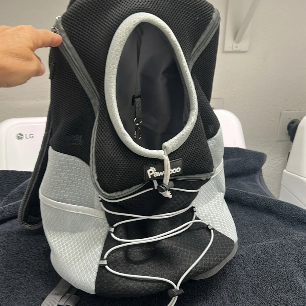 Pawaboo Black and Gray Small Pet Carrier